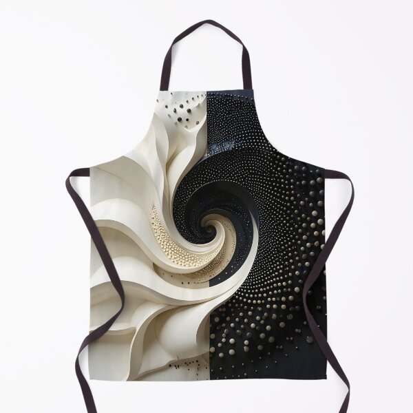 Item preview, Intricate Black and White Spiral Design designed and sold by Vicky Brago-Mitchell®.