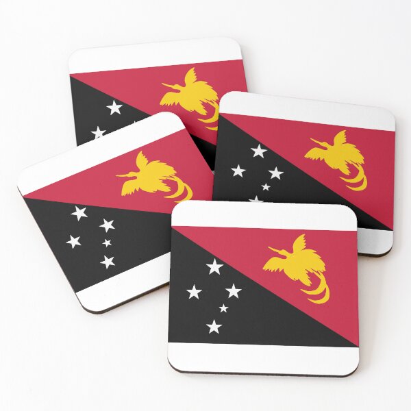 Item preview, Papua New Guinea flag yellow bird designed and sold by vibeno1.