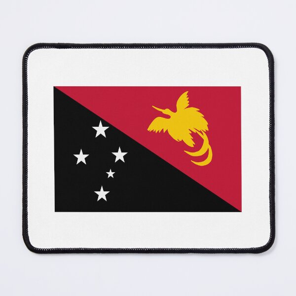 Item preview, Papua New Guinea flag yellow bird designed and sold by vibeno1.