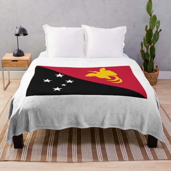 Item preview, Papua New Guinea flag yellow bird designed and sold by vibeno1.
