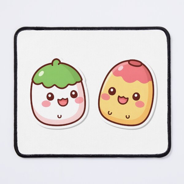 Item preview, Happy Kawaii Dango and Taiyaki Friends designed and sold by tokstoremx.