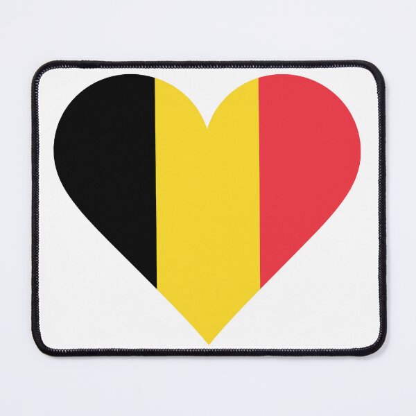 Item preview, Belgium Heart Flag Graphic | I Love Belgium Patriotic Symbol designed and sold by NTGUILTY.