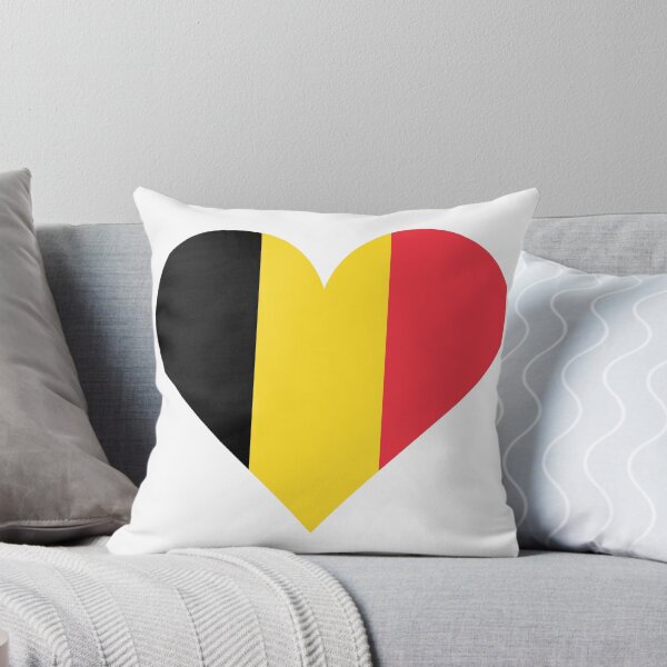 Item preview, Belgium Heart Flag Graphic | I Love Belgium Patriotic Symbol designed and sold by NTGUILTY.