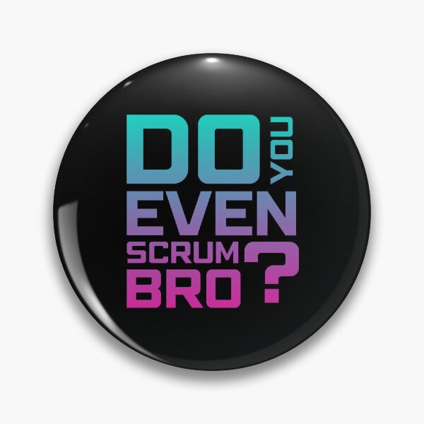 Item preview, Funny Scrum Master - Do You Even Scrum Bro Agile Tech - Cyberpunk Edition designed and sold by 3hornCreations.
