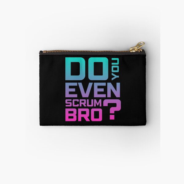 Item preview, Funny Scrum Master - Do You Even Scrum Bro Agile Tech - Cyberpunk Edition designed and sold by 3hornCreations.