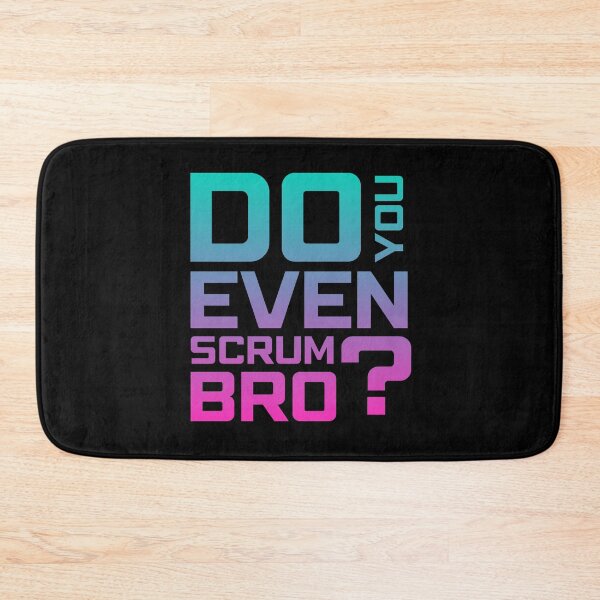 Item preview, Funny Scrum Master - Do You Even Scrum Bro Agile Tech - Cyberpunk Edition designed and sold by 3hornCreations.