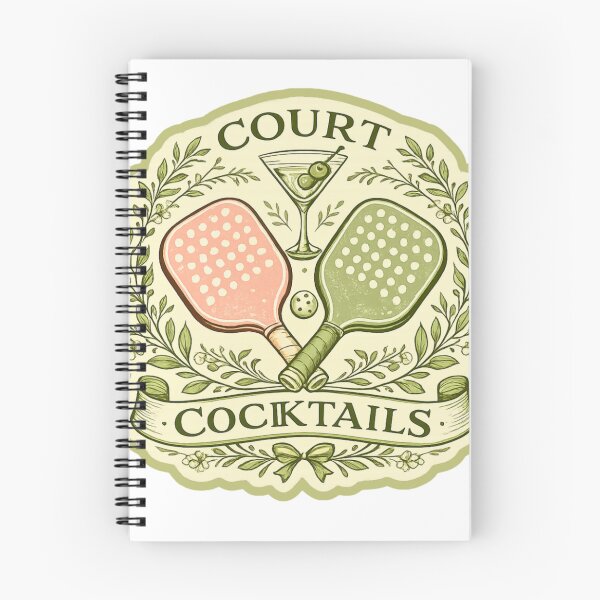Item preview, Court to Cocktails Pickleball Club designed and sold by FitEnvy.