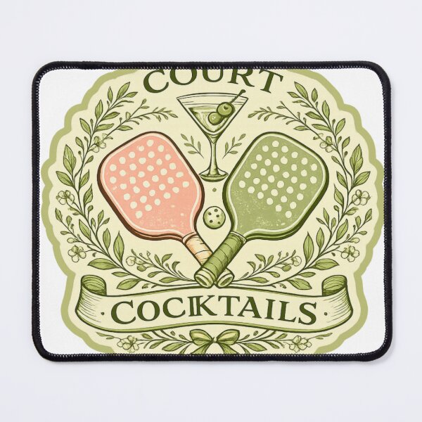 Item preview, Court to Cocktails Pickleball Club designed and sold by FitEnvy.