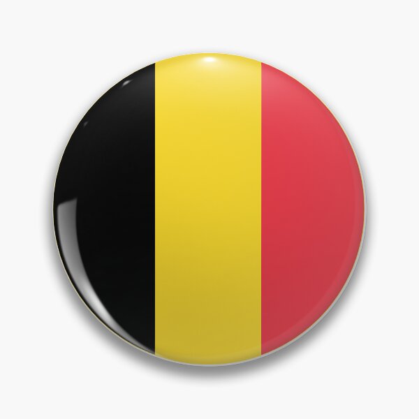 Item preview, Round Belgium Flag Icon | Circular Belgian Flag Button Element designed and sold by NTGUILTY.