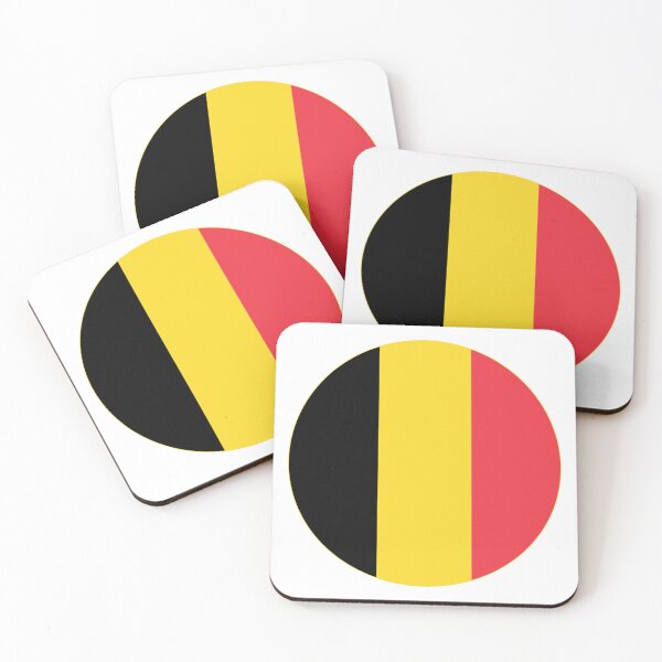 Item preview, Round Belgium Flag Icon | Circular Belgian Flag Button Element designed and sold by NTGUILTY.