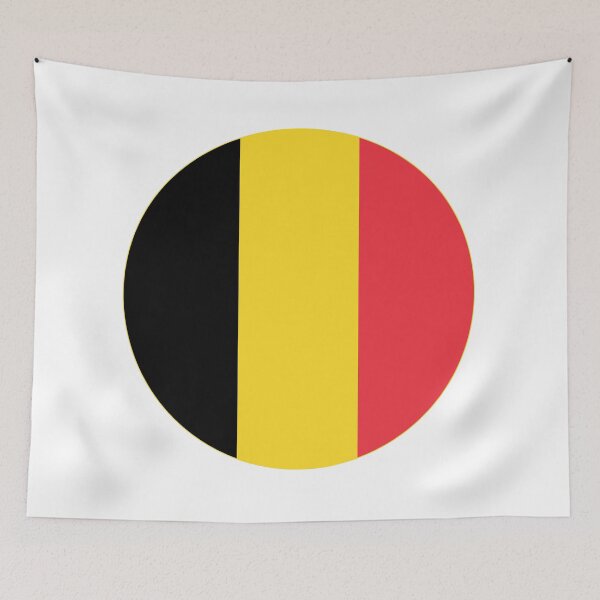 Item preview, Round Belgium Flag Icon | Circular Belgian Flag Button Element designed and sold by NTGUILTY.