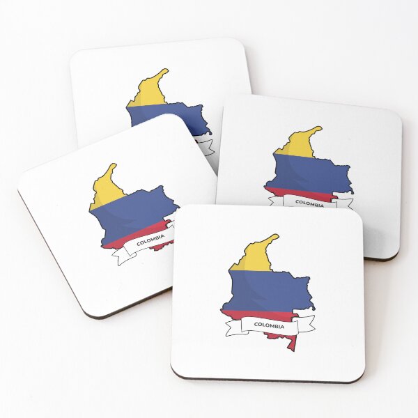 Item preview, Colombia Map Flag Silhouette Graphic designed and sold by Travel.Art.