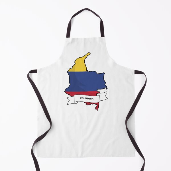 Item preview, Colombia Map Flag Silhouette Graphic designed and sold by Travel.Art.