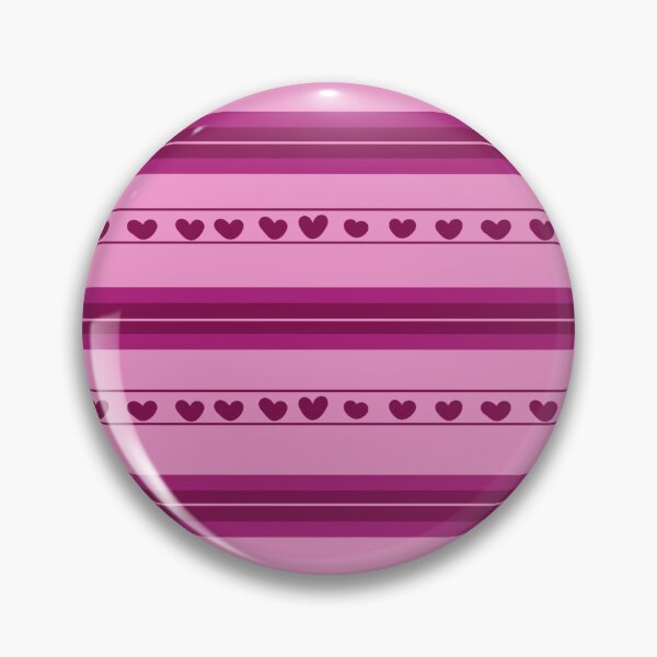 Item preview, Light Pink & Dark Pink Hearts in Stripes designed and sold by KSimpson838.