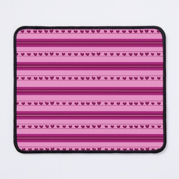 Item preview, Light Pink & Dark Pink Hearts in Stripes designed and sold by KSimpson838.
