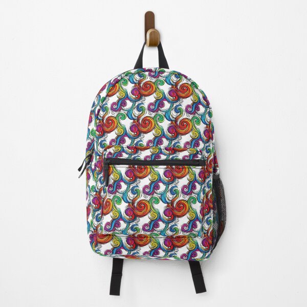 Item preview, Abstract rainbow swirls subtle pride pattern designed and sold by Curry.