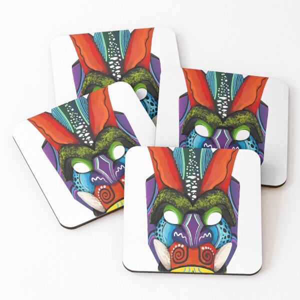 Item preview, Costa Rican Boruca Mask- Traditional Devil Mask designed and sold by R1 Foundry.