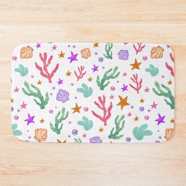 Item preview, Colorful Coral Reef Sea Life Pattern designed and sold by FaliushART.