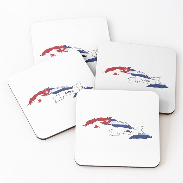 Item preview, Cuba Flag Map Graphic Artwork designed and sold by Travel.Art.