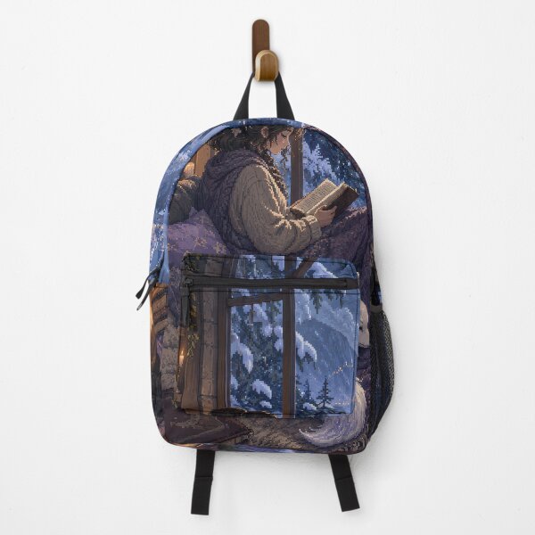 Item preview, Moonlit Reading with the Snow Fox designed and sold by Sketchlegacy.