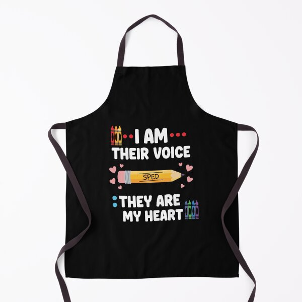 Item preview, I Am Their Voice SPED They Are My Heart Special Education Teacher Educator designed and sold by PopStars1993.
