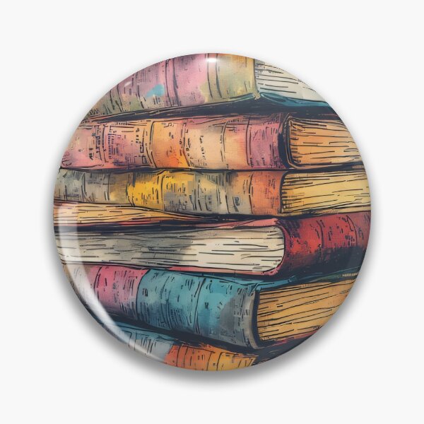 Item preview, Stacks of old books, a journey through knowledge designed and sold by Mianku | Für das Leben.