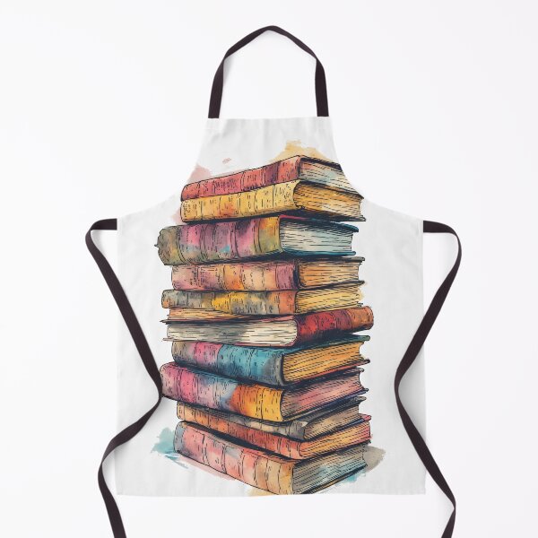 Item preview, Stacks of old books, a journey through knowledge designed and sold by Mianku | Für das Leben.