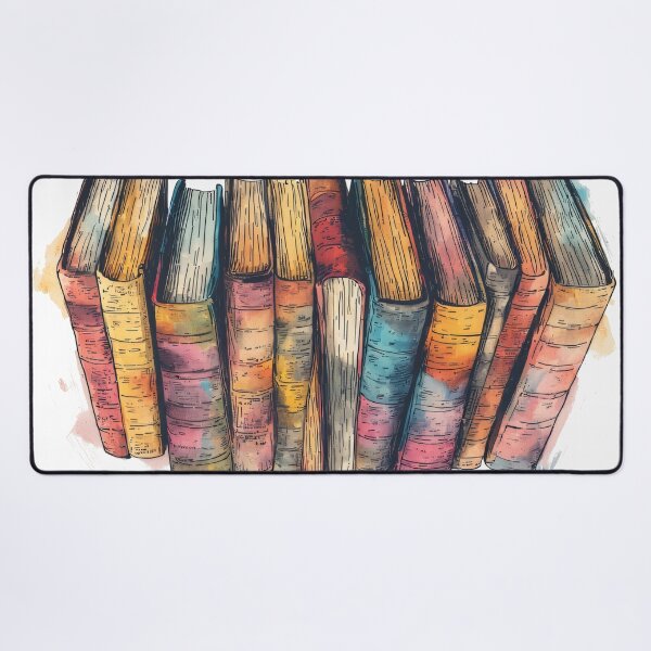 Item preview, Stacks of old books, a journey through knowledge designed and sold by Mianku | Für das Leben.