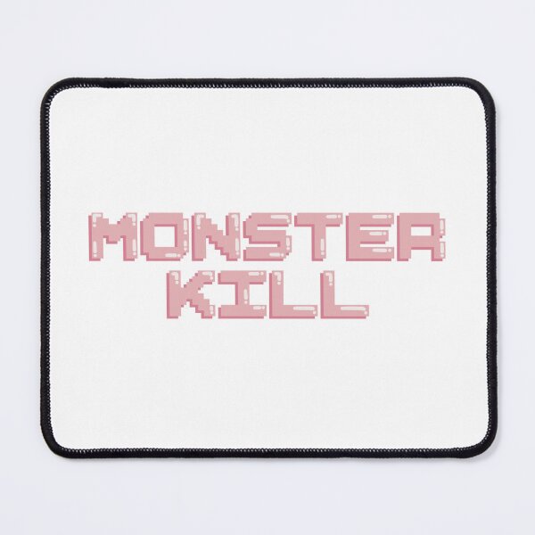 Item preview, Monster Kill Gaming Quote Pixel Art Decal designed and sold by alexmaushaus.