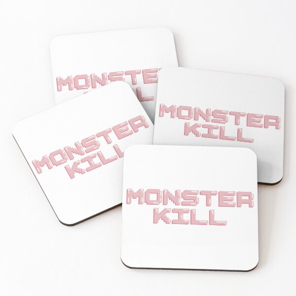 Item preview, Monster Kill Gaming Quote Pixel Art Decal designed and sold by alexmaushaus.