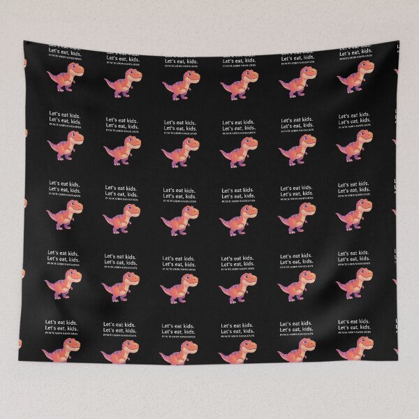 Item preview, Punctuation Saves Lives Funny Grammar Dinosaur designed and sold by creativerooney.