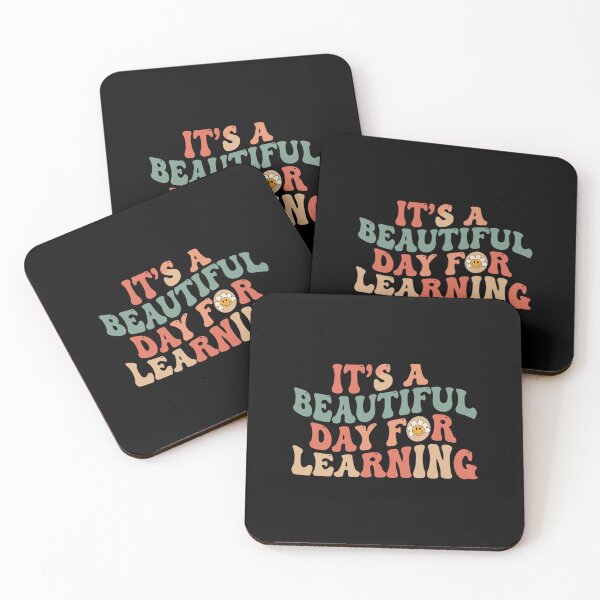 Item preview, It's A Beautiful Day For Learning Teacher Student Education School designed and sold by PopStars1993.
