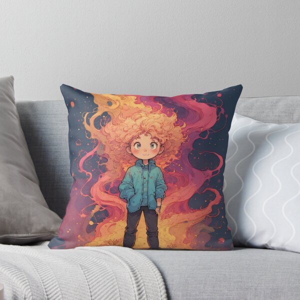 Item preview, Child amidst a colorful explosion of life's energy designed and sold by Mianku | Für das Leben.