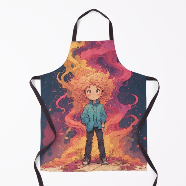 Item preview, Child amidst a colorful explosion of life's energy designed and sold by Mianku | Für das Leben.