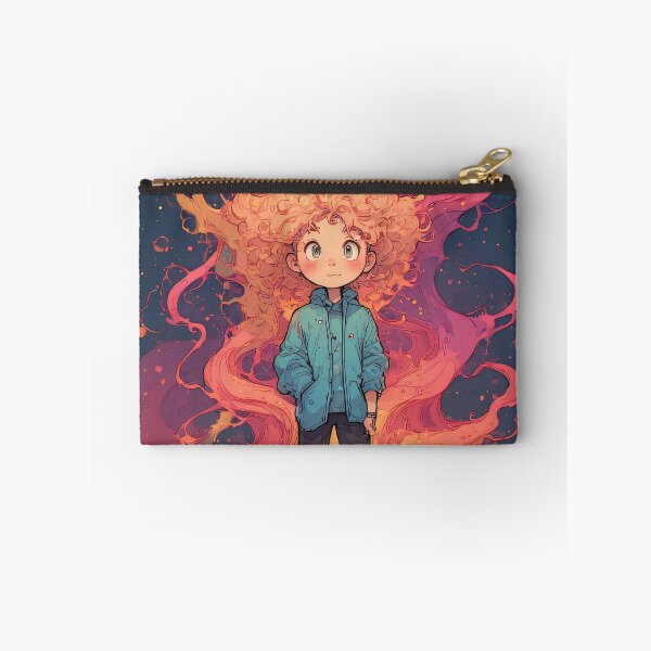 Item preview, Child amidst a colorful explosion of life's energy designed and sold by Mianku | Für das Leben.