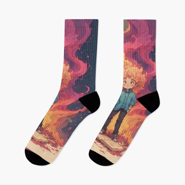 Item preview, Child amidst a colorful explosion of life's energy designed and sold by Mianku | Für das Leben.