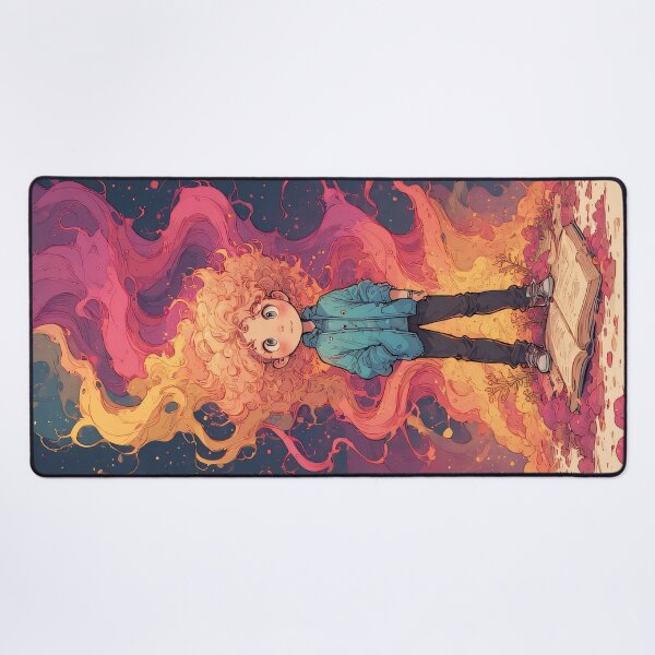 Item preview, Child amidst a colorful explosion of life's energy designed and sold by Mianku | Für das Leben.