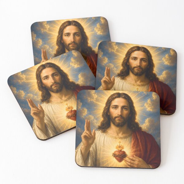 Item preview, Sacred Heart of Jesus designed and sold by Papelería Católica MX.