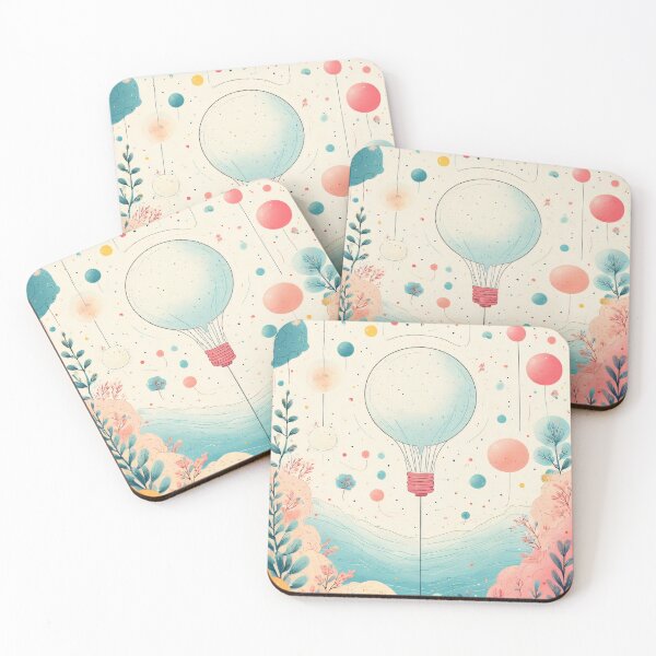 Item preview, A grand idea hovers over a colorful, imaginative world. designed and sold by Mianku | Für das Leben.