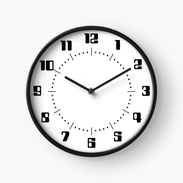 Artikel-Vorschau von SPACE 1999 CLOCK TYPE 6: COUNTDOWN FONT SCHWARZ AUF WEISS, designt und verkauft von sorellarium13.