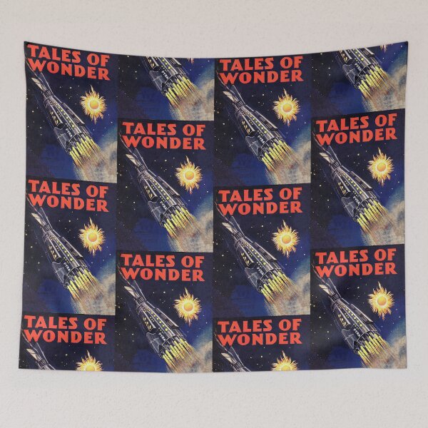 Item preview,  Vintage magazine cover, tales of wonder designed and sold by stevepaint.