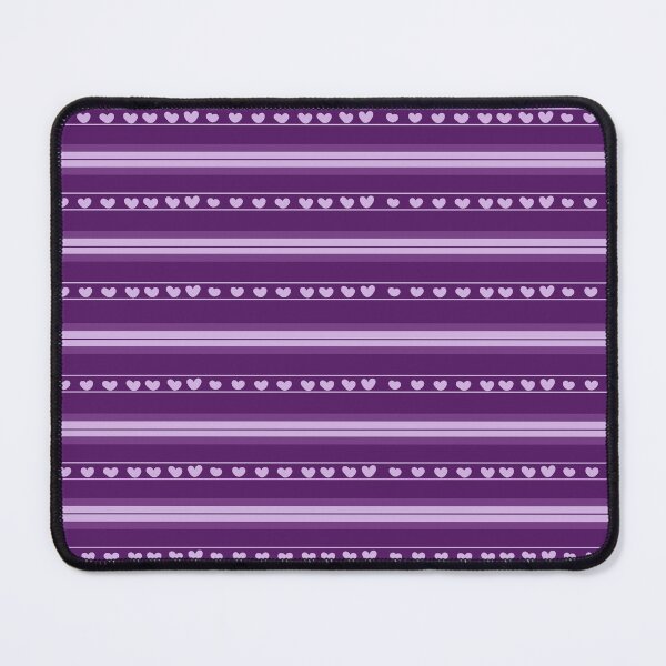 Item preview, Dark Purple & Light Purple Hearts in Stripes designed and sold by KSimpson838.
