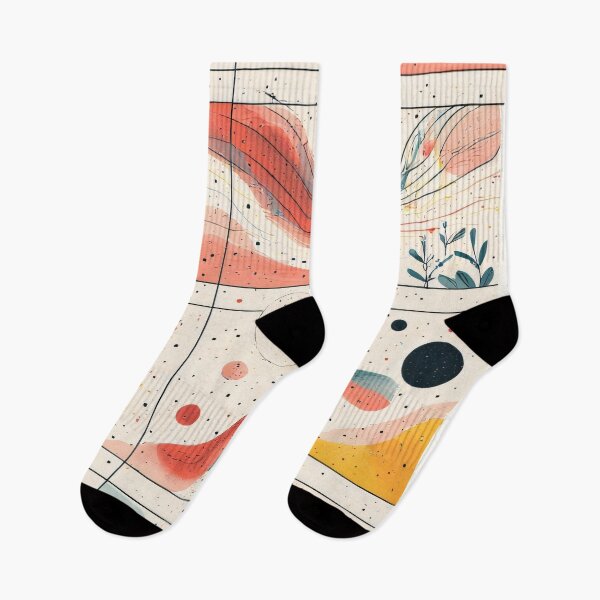Item preview, Abstract natural forms in pastel shades, terrazzo background designed and sold by Mianku | Für das Leben.