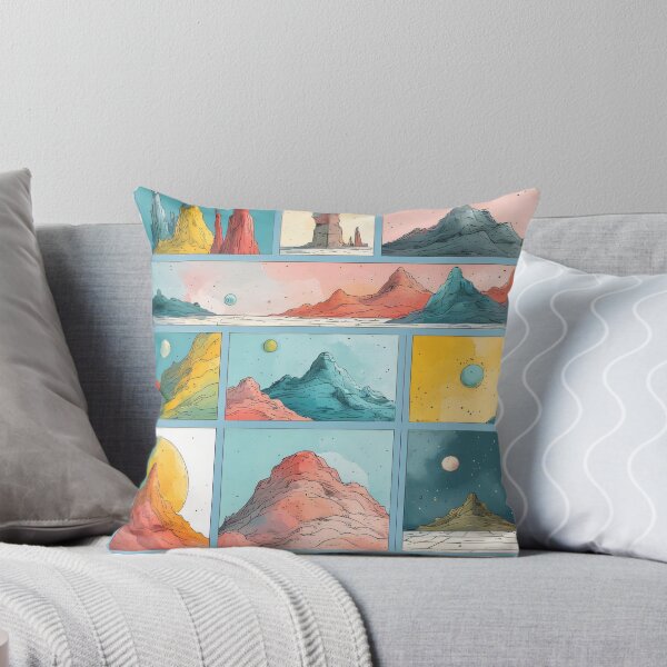 Item preview, Surreal color explosions on alien planets designed and sold by Mianku | Für das Leben.