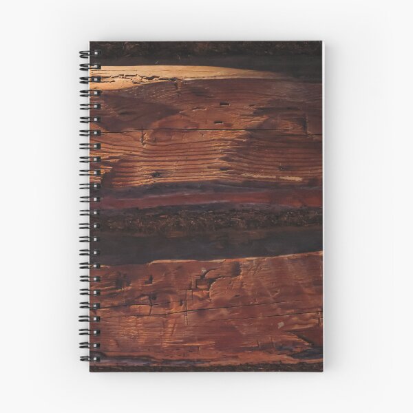 Item preview, Atmospheric Log Cabin Wall with Dramatic Sunlight on Rustic Timbers designed and sold by NorthWild.
