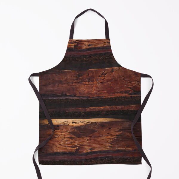 Item preview, Atmospheric Log Cabin Wall with Dramatic Sunlight on Rustic Timbers designed and sold by NorthWild.