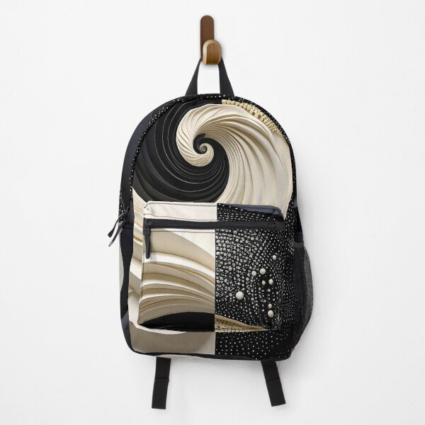 Item preview, Dual Tone Black and White Spiral Design designed and sold by Vicky Brago-Mitchell®.