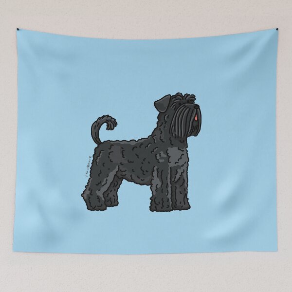 Item preview, Black Russian Terrier Dog designed and sold by julianamotzko.