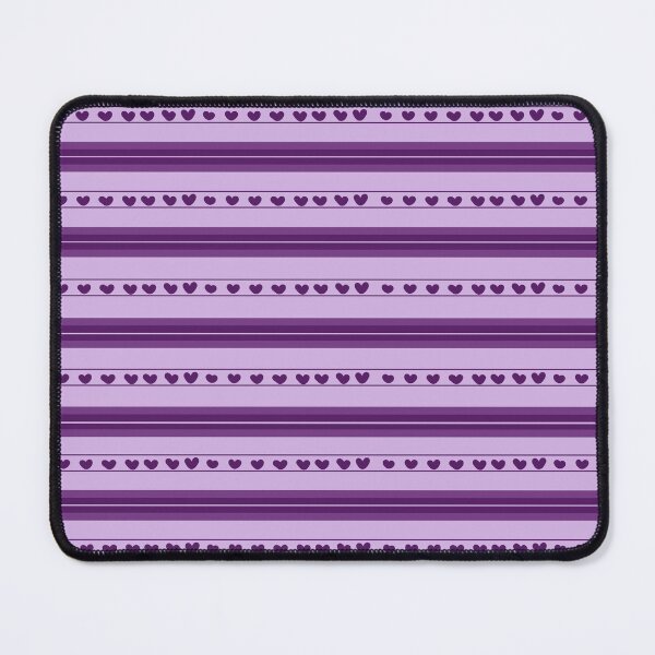 Item preview, Light Purple & Dark Purple Hearts in Stripes designed and sold by KSimpson838.