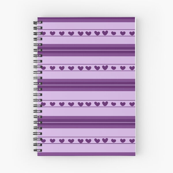 Item preview, Light Purple & Dark Purple Hearts in Stripes designed and sold by KSimpson838.